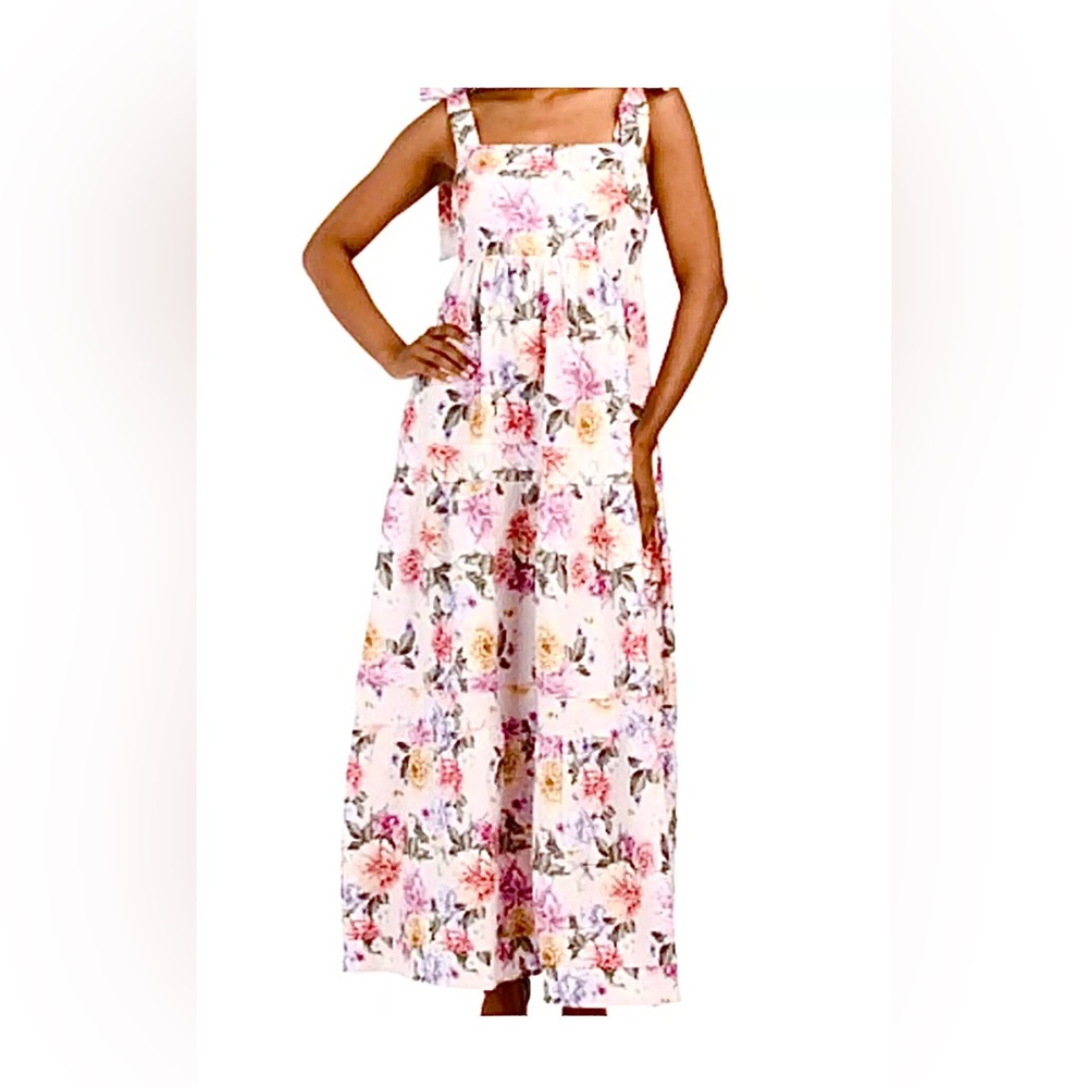 House of Harlow 1960 Floral Maxi Dress Size S